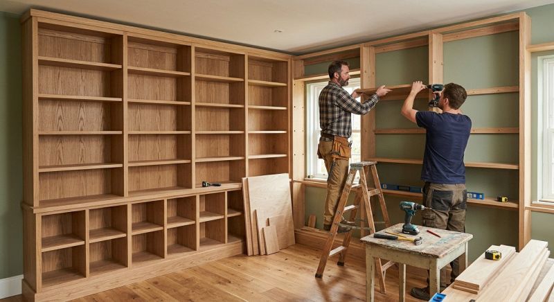 Built In Storage Installation in Fairfax, VA