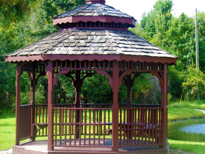 Outdoor Gazebo Installation