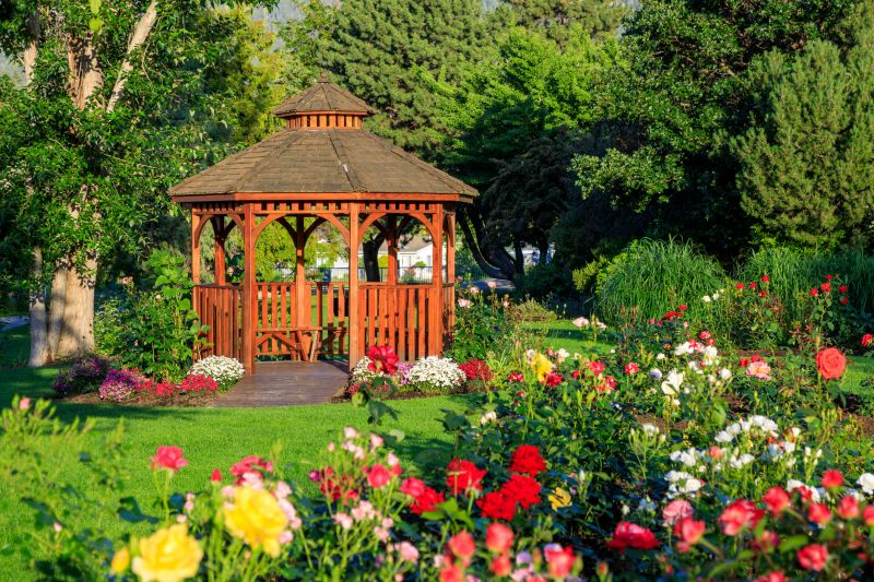 Rustic Wooden Gazebo